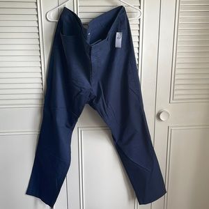 NWT!! Old Navy Pixie Mid-Rise Navy Pants, Sz 16
